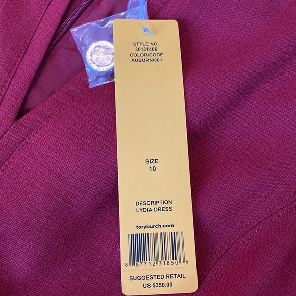 NWT Tory Burch Wool Blend Dress - Picture 6 of 12